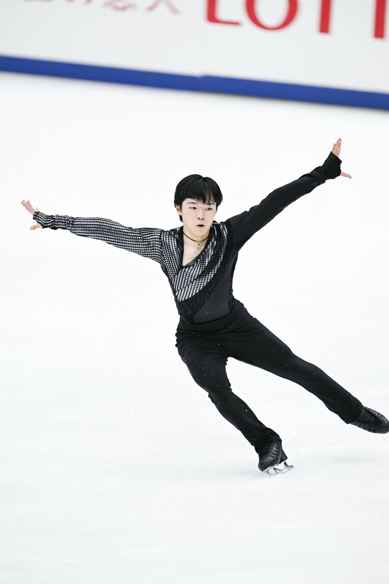 全日本選手権ショートの演技　©︎Asami Enomoto