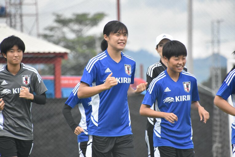 「すごく嬉しかったし、こんな経験はなかなか無い」と大声援を喜んだDF石川璃音（19歳）©︎JFA/PR