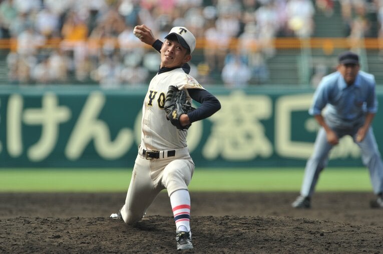 東洋大姫路時代の原樹理　©Hideki Sugiyama