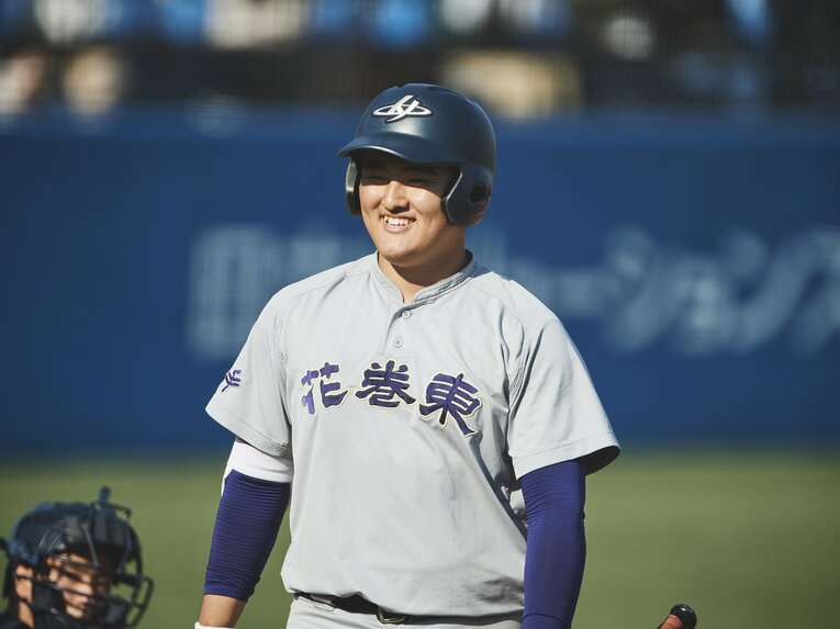 【1年時】一塁側から見た麟太郎 ©Yuki Suenaga