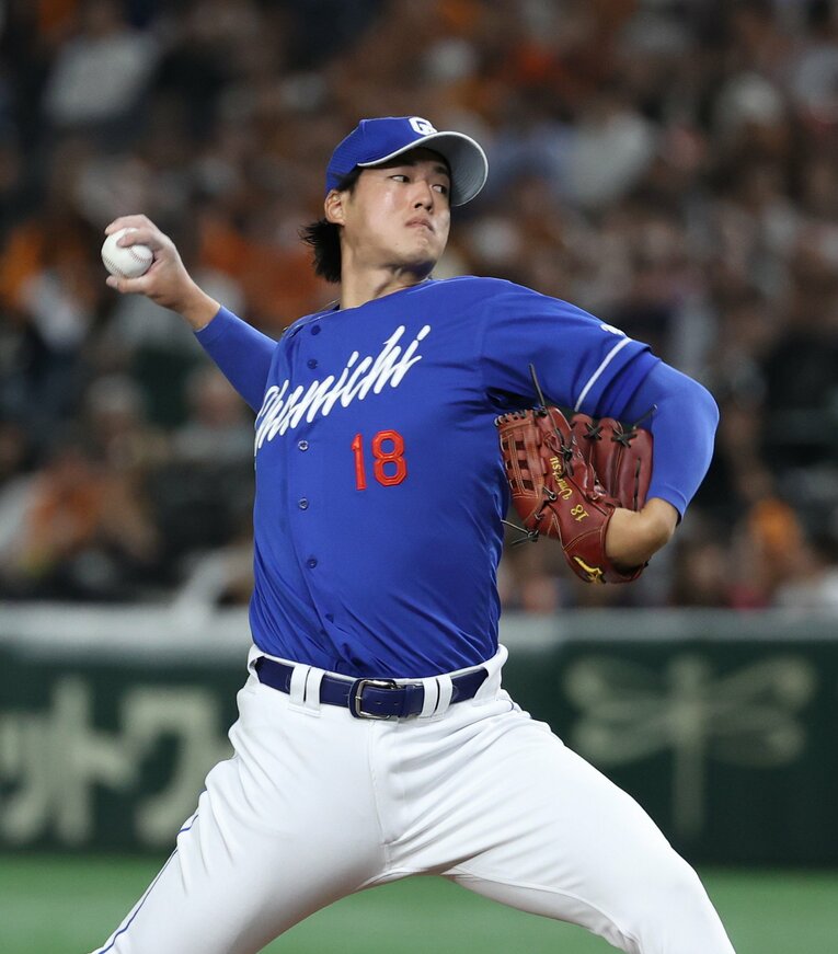 2023年12月に結婚を発表した梅津晃大。新婚旅行先で涌井からサプライズを受けた ©JIJI PRESS