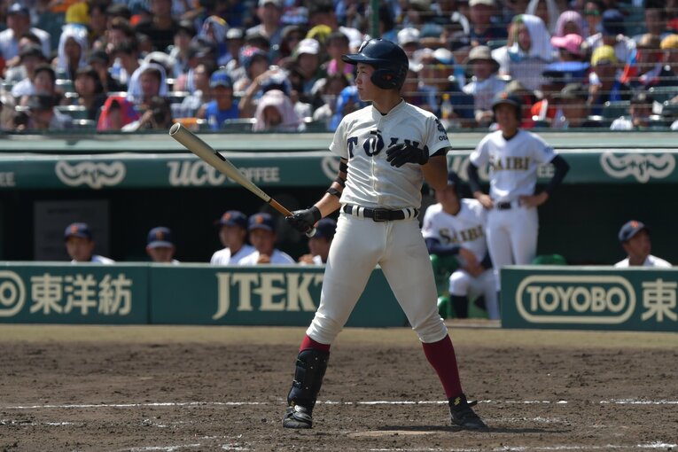 準決勝の対済美戦　©Hideki Sugiyama