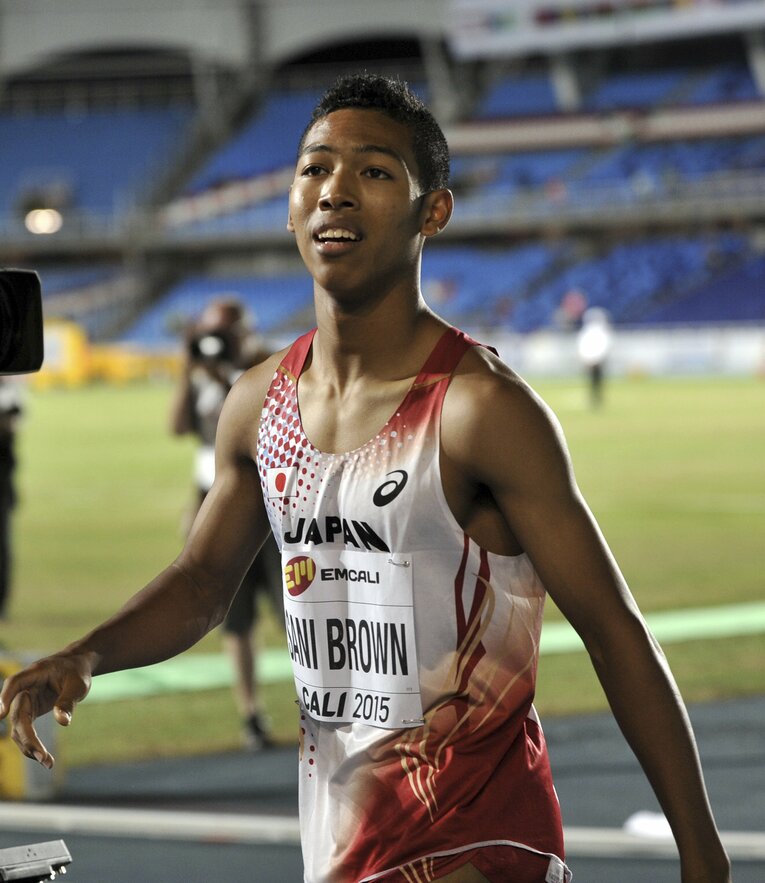 2015年のサニブラウン　©Getty Images