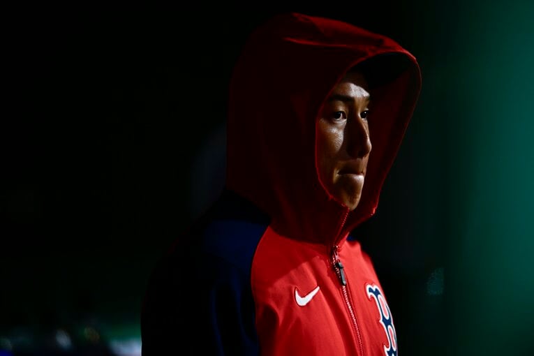 5年9000万ドルという大型契約でレッドソックスに入団した吉田正尚　©︎Getty Images