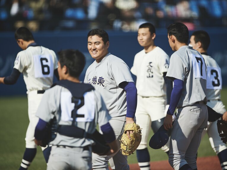 初戦の勝利直後 ©Yuki Suenaga