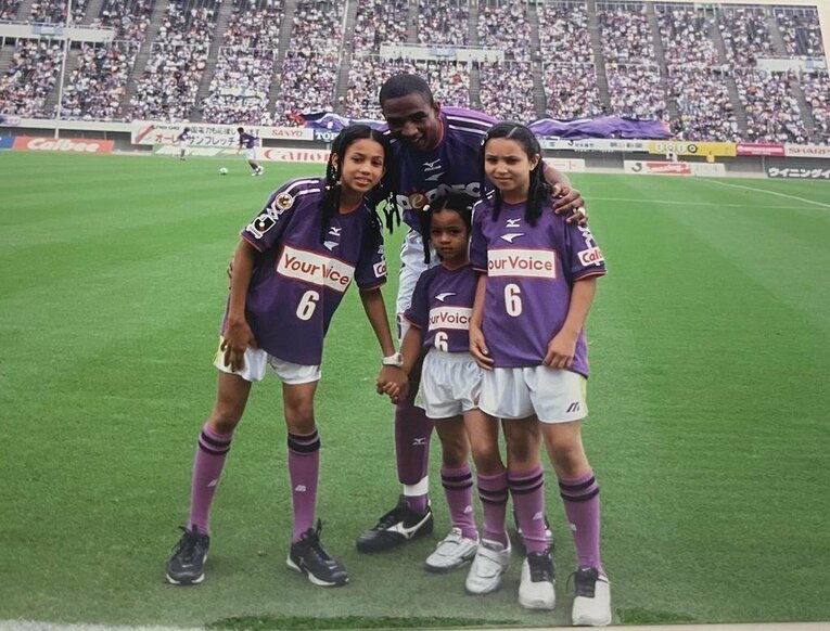 サンフレッチェ広島時代　※本人提供