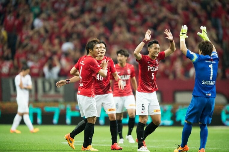 浦和での槙野 ©Sports Graphic Number