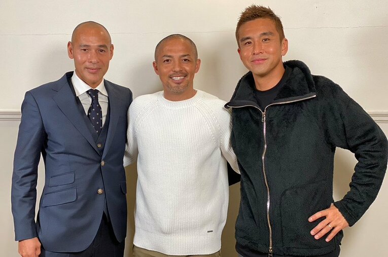 長い時間を共に過ごしてきた同年代ならではの絆が、3人の間にはあるのだ。 ／ photograph by BS FUJI