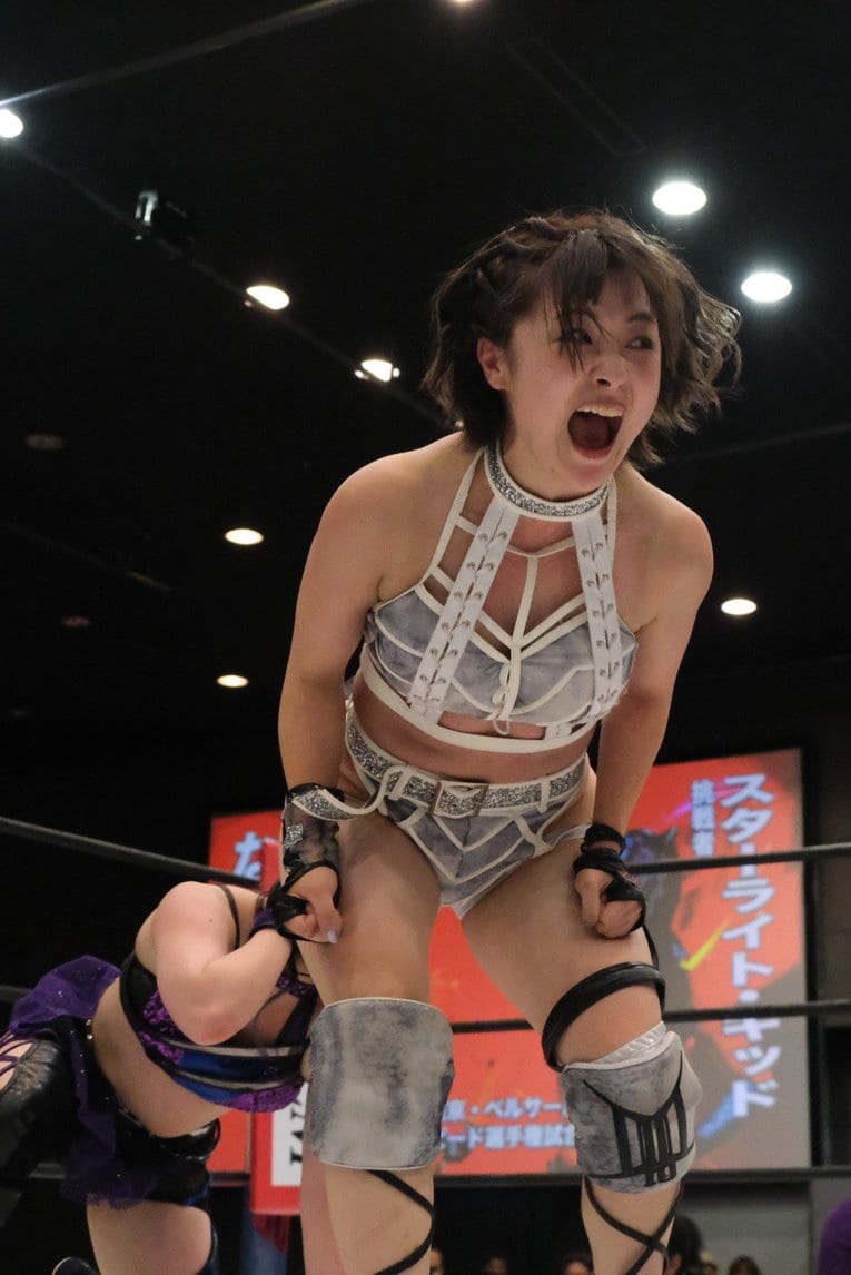 8月29日のスターライト・キッド戦　©Norihiro Hashimoto