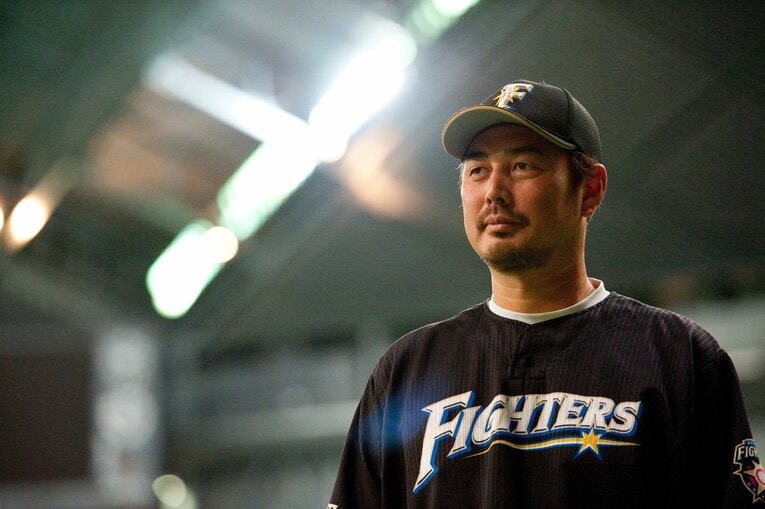 日本ハム投手コーチ時代（2012年）　©︎Mami Yamada