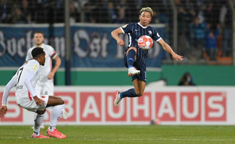 途中出場から存在感を放った浅野。ゴールはなかったが多くのチャンスを生み出した©Getty Images