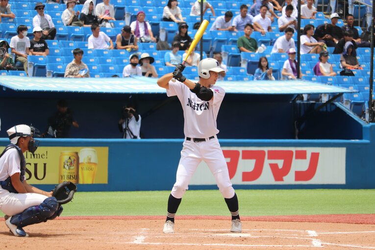 入学時からは体重も9kgアップ。恵まれた体躯にパワーもついてきた　©︎Yu Takagi