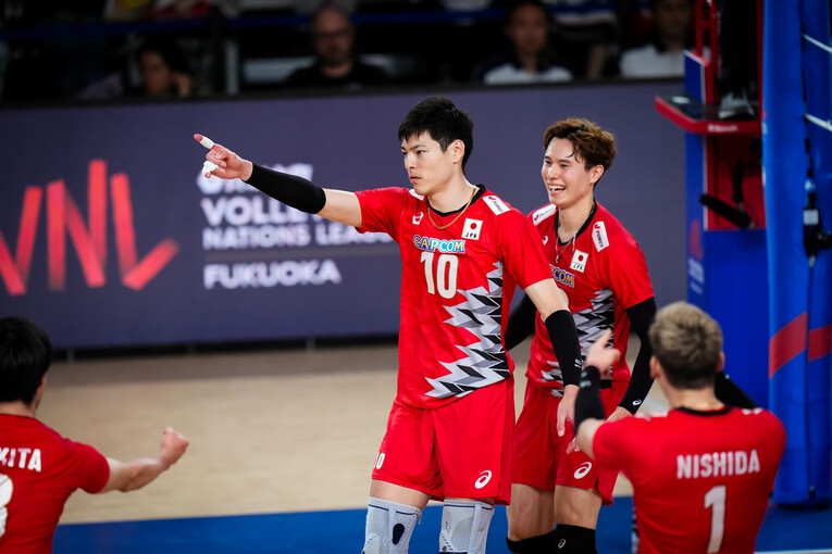 2024年ネーションズリーグ　©︎Volleyball World