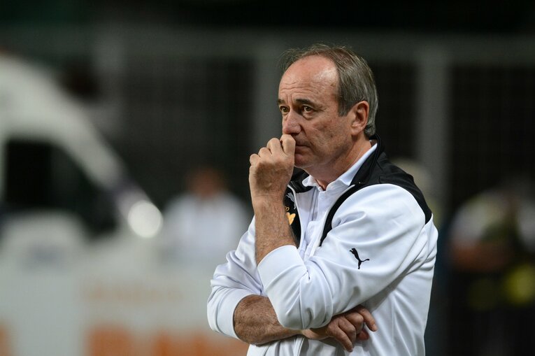 アトレチコ・ミネイロ時代のクルピ監督©Getty Images