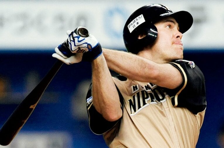 1980年3月1日、米テキサス州生まれ。'02年シカゴ・カブスからドラフト指名を受けてプロ入り。'11年北海道日本ハムファイターズに移籍し、'13年までの3シーズン在籍した ／ photograph by KYODO