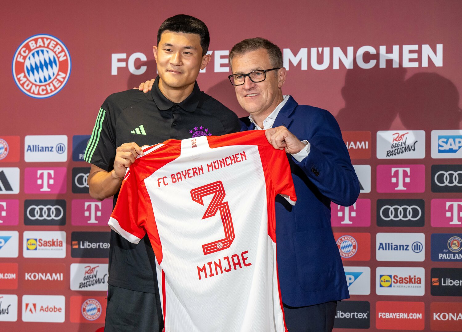 2023年7月にバイエルンへ加入したキム・ミンジェ ©︎Getty Images