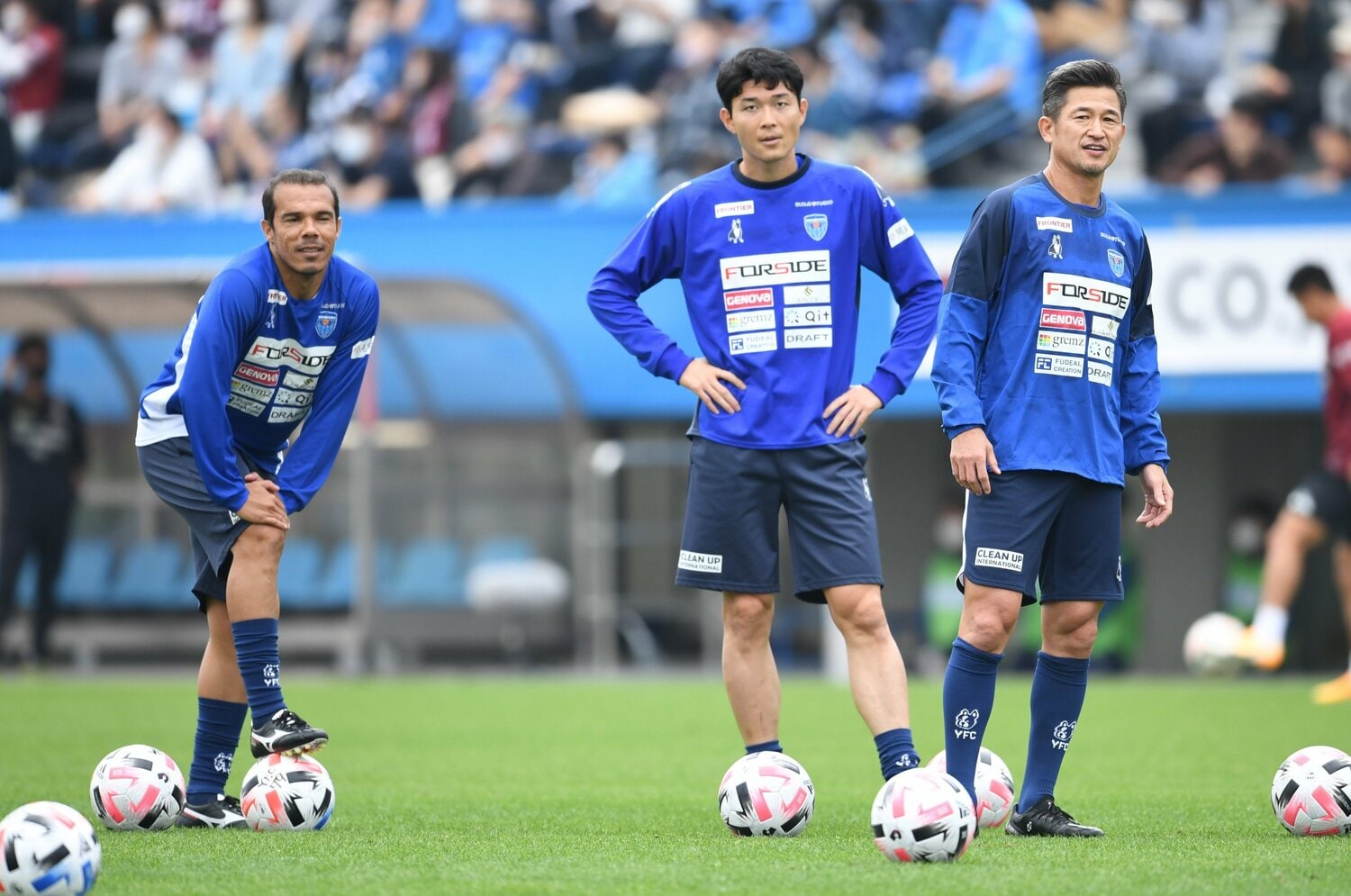 横浜FC時代にはカズともチームメートだった ©Masashi Hara/Getty Images