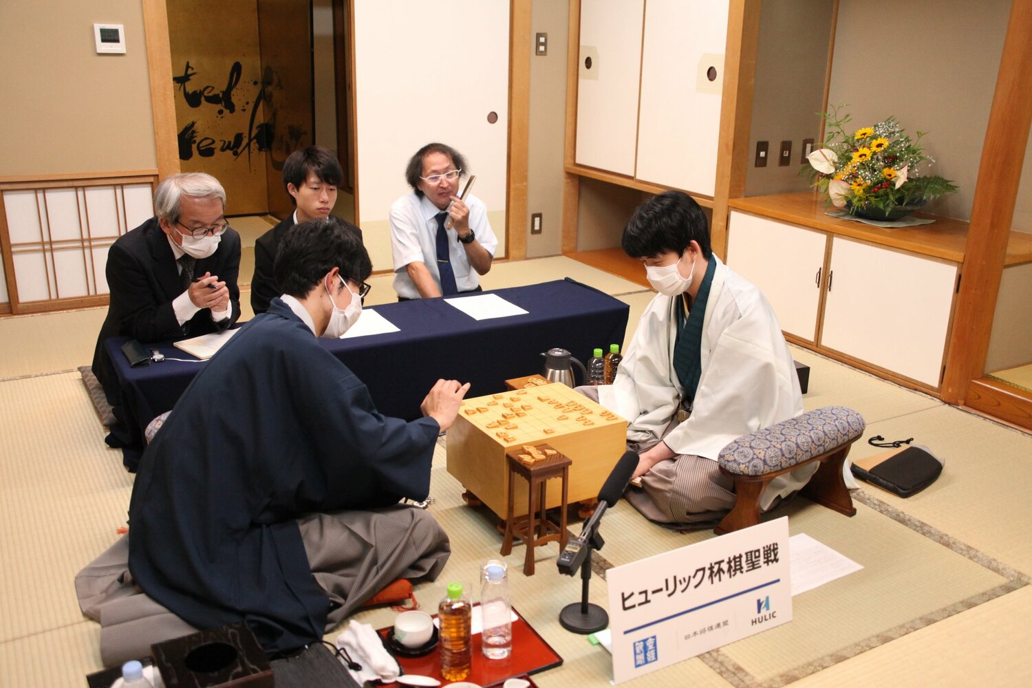棋聖戦第1局　©日本将棋連盟