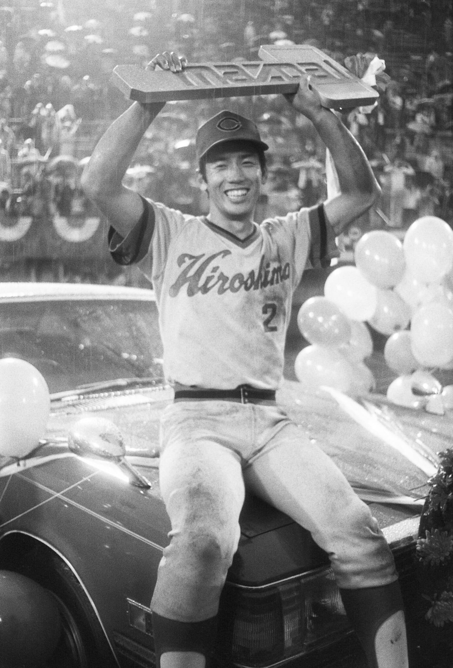 1979年の日本シリーズでMVPに輝いた高橋慶彦　©JIJI PRESS