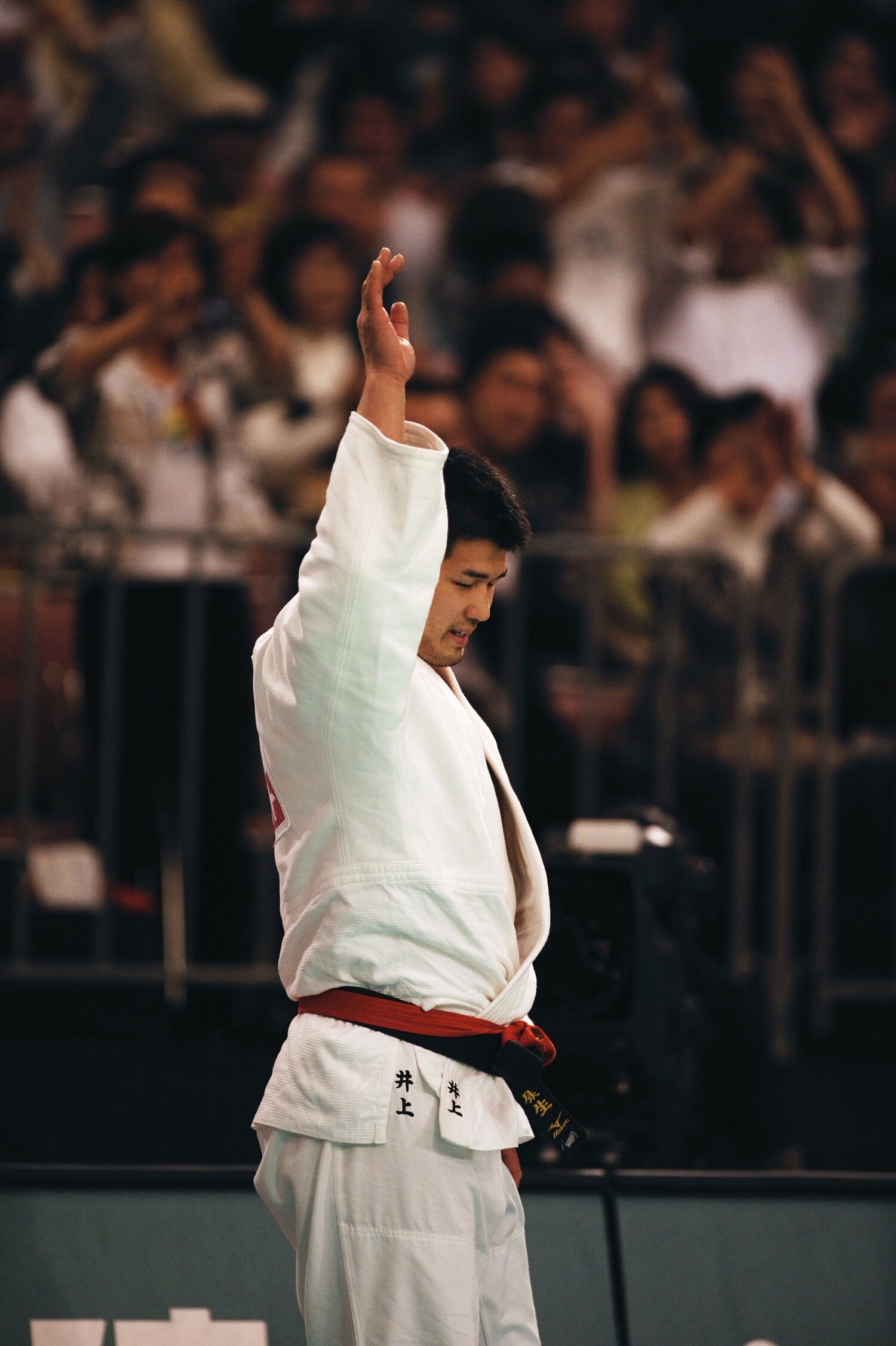 現役時代の井上康生（2008年／全日本選抜柔道体重別選手権） ©Takuya Sugiyama