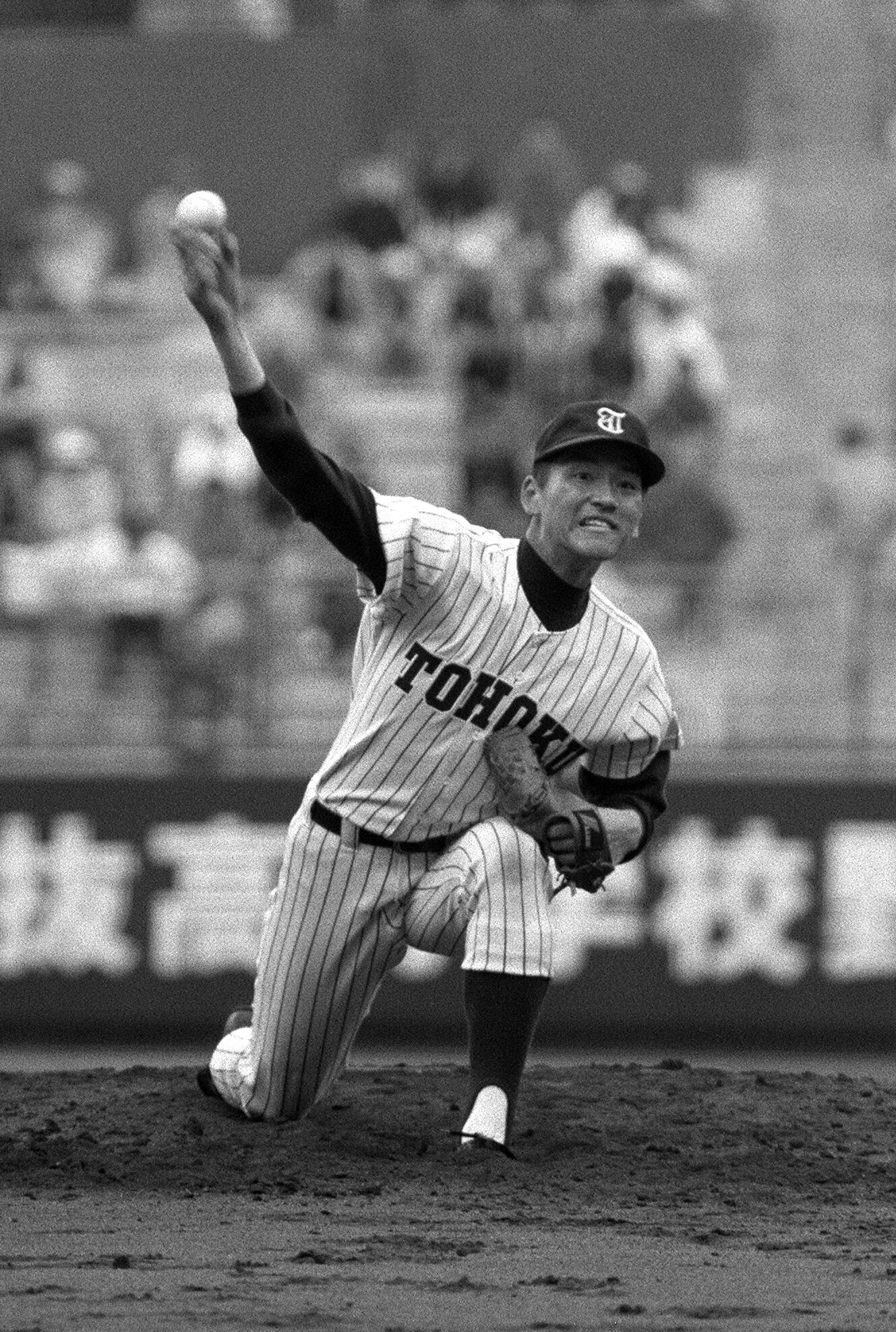 高校時代の佐々木主浩　©JIJI PRESS