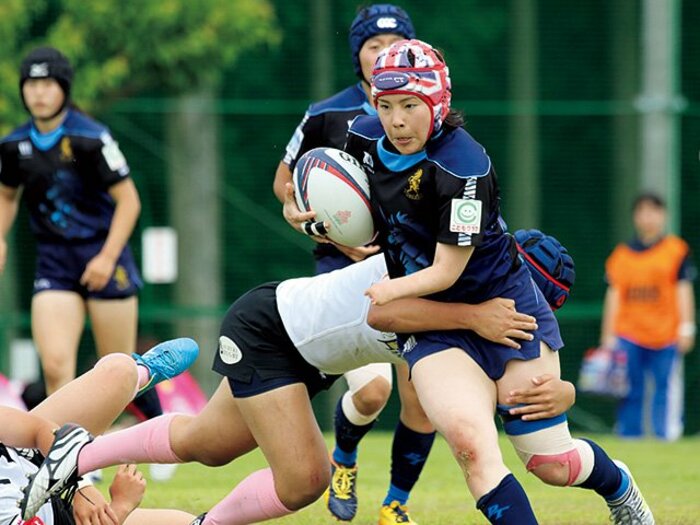 芝から雪上へ舞台を変えても、本堂杏実はタックルを続ける。～ラグビーとスキー、パラリンピアンの決断～＜Number Web＞ photograph by Nobuhiko Otomo