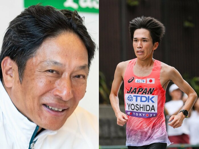 原晋監督も思わず「どうしちゃったかなぁ」世界陸上マラソンで吉田祐也が34位…“青学師弟”はナゼ敗れたのか？ レース前は「いい準備が出来た」＜Number Web＞ photograph by Nanae Suzuki