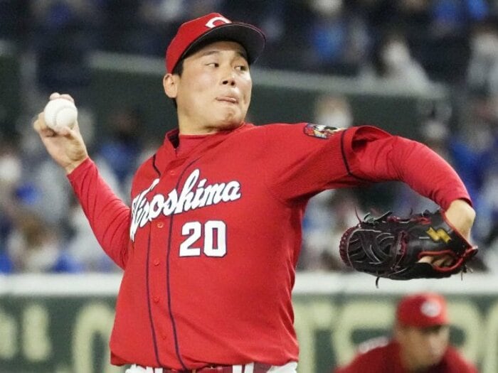 カープ栗林良吏、コーチが証言する「1年目っぽくない」徹底ぶり…登板10分のために“11時間以上前に球場入り”<Number Web> photograph by KYODO
