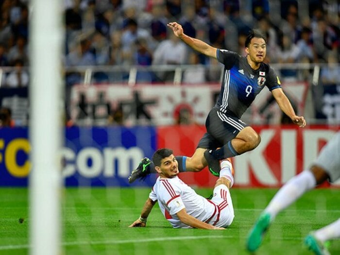 岡崎慎司に代表でも主張して欲しい。「俺のスペースを消すな」で得点を。＜Number Web＞ photograph by Takuya Sugiyama