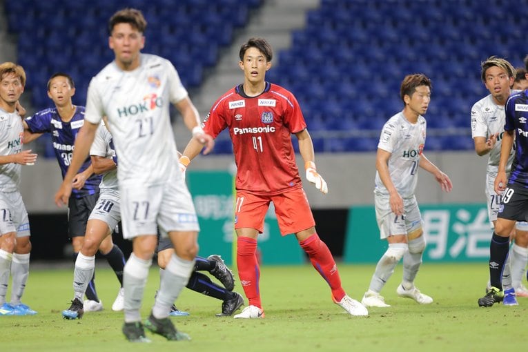 2019年、G大阪U-23時代の谷©J.LEAGUE