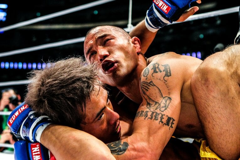 金原正徳戦（Dynamite!!　2009年12月31日）