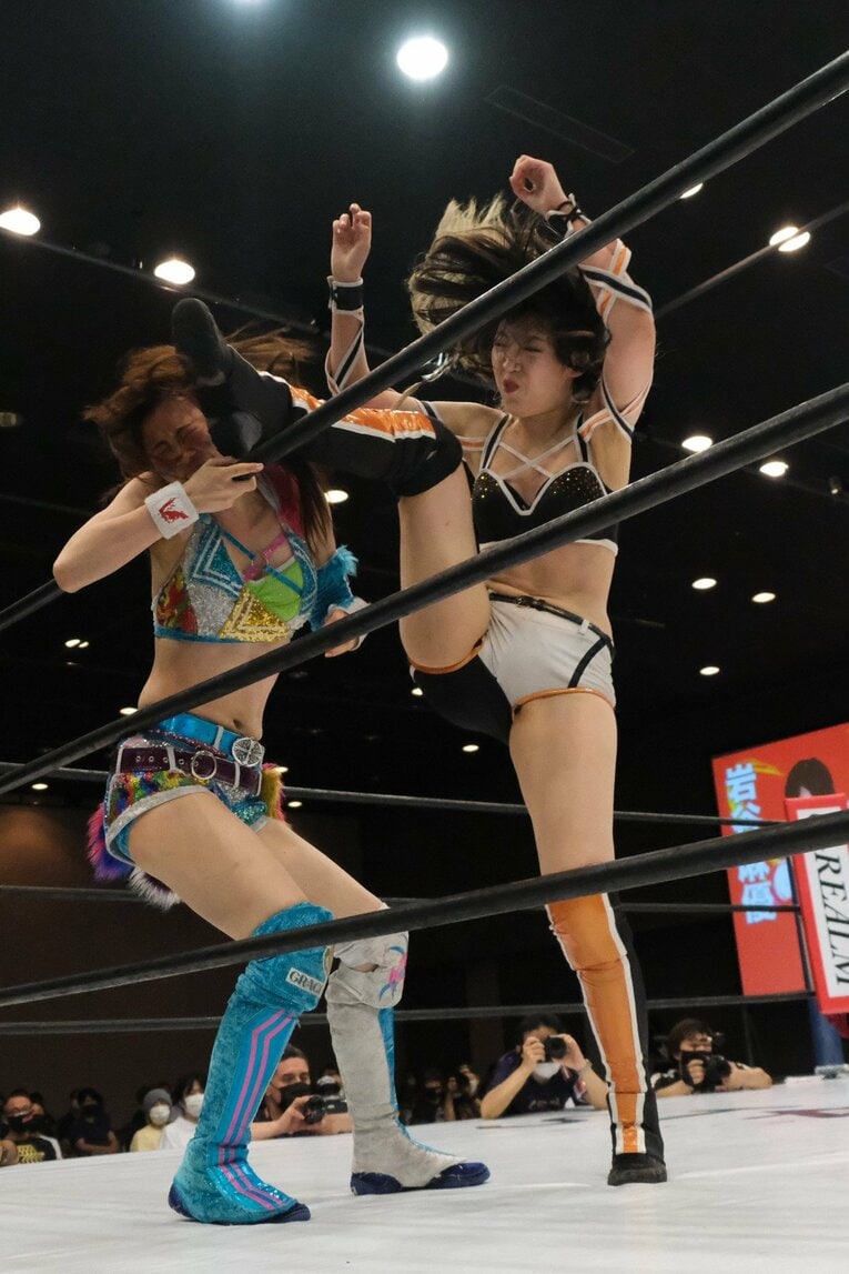 8月29日の岩谷麻優戦