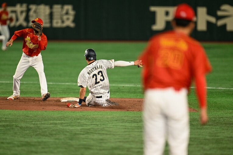 「まるで高校球児」©Nanae Suzuki