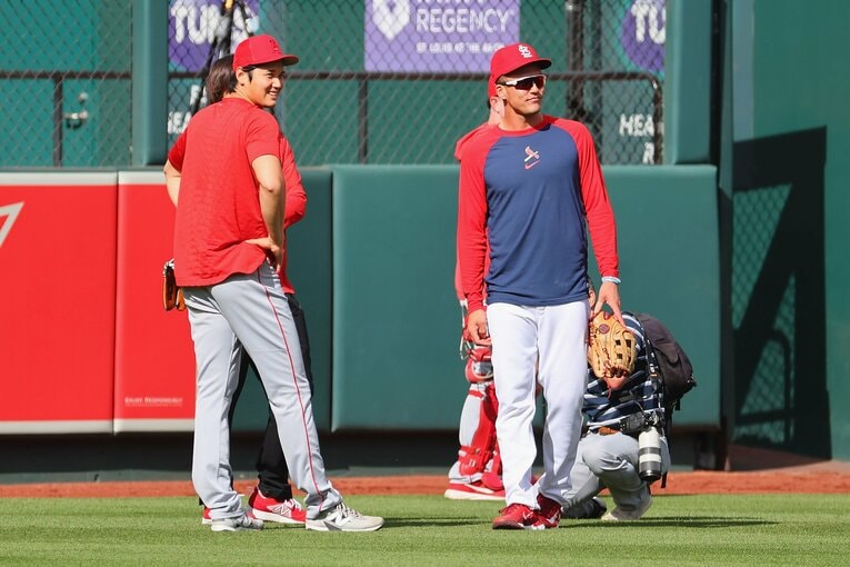 WBC以来の再会を果たした大谷とヌートバー　©Getty Images