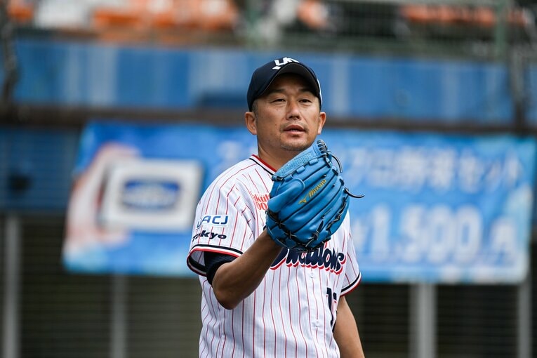 片岡氏がスカウト部長時代に獲得した石川は45歳の今でも現役　©Hideki Sugiyama