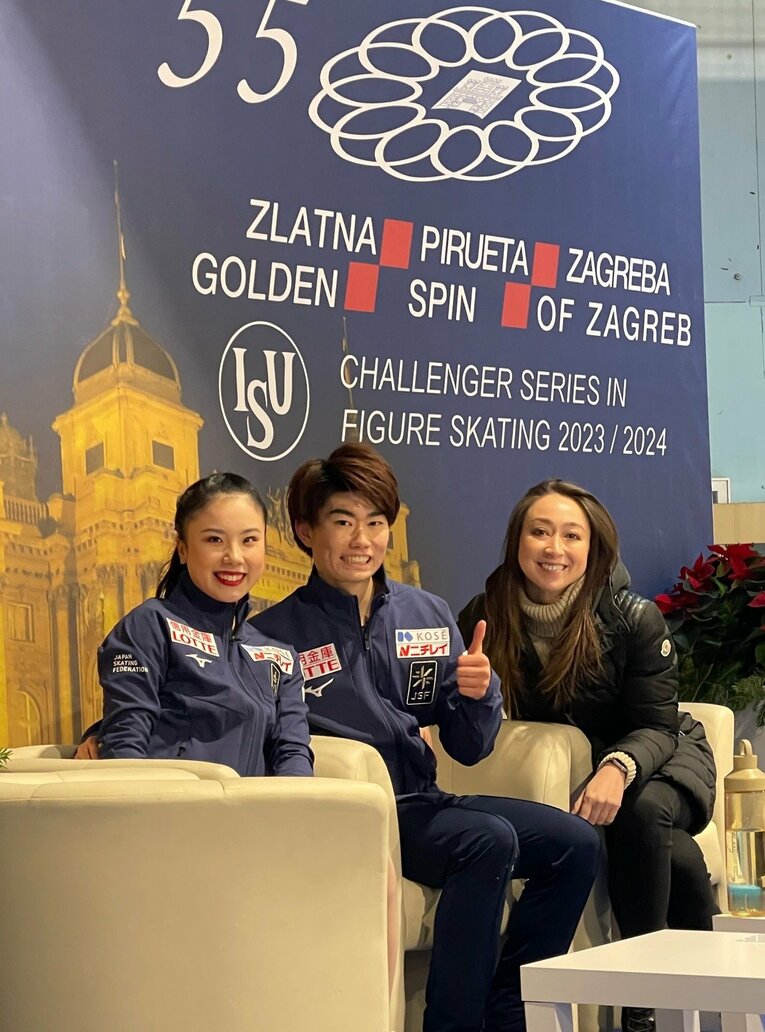 吉田唄菜＆森田真沙也組　©Akiko Tamura