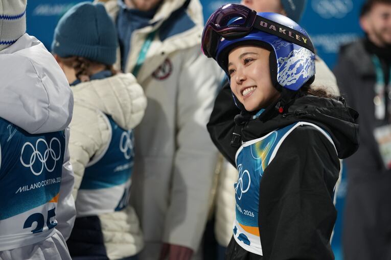 ミラノ・コルティナ五輪女子ノーマルヒルの現地写真【スワイプするとそのほかの写真もご覧になれます】　©Tsutomu Kishimoto／JMPA