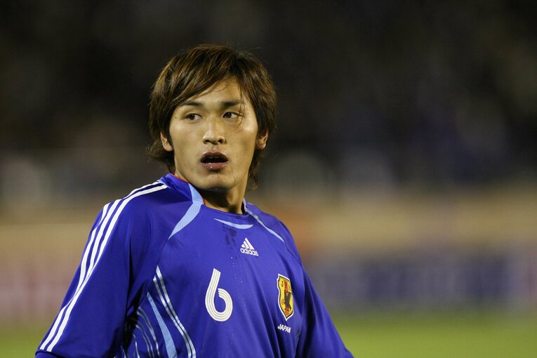 【五輪出場を逃した名手たち】北京五輪代表時代の青山敏弘　©Sports Graphic Number