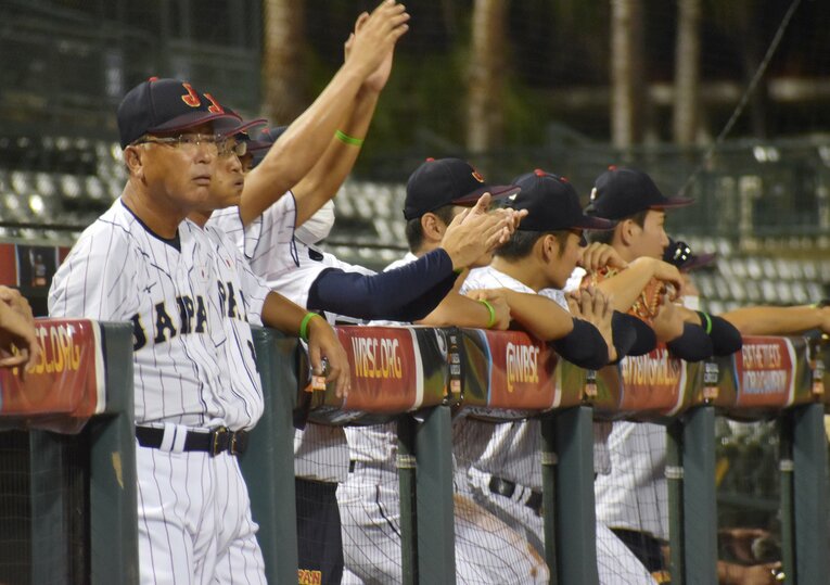 2年ぶりの甲子園出場となる明徳義塾・馬淵監督。昨夏はU-18高校日本代表を世界一に導いた ©JIJI PRESS