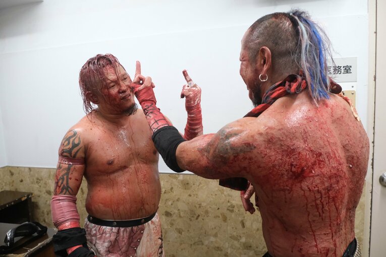 デスマッチのカリスマ・葛西純　©Norihiro Hashimoto