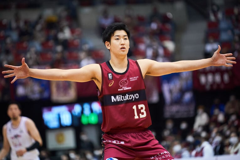 前田悟　photograph by B.LEAGUE