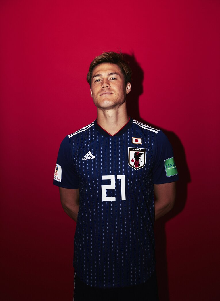 2018年W杯前に撮影されたポートレート。酒井は「次のW杯を僕は目指すつもりはない」と大会後に代表引退を表明した　©Getty Images