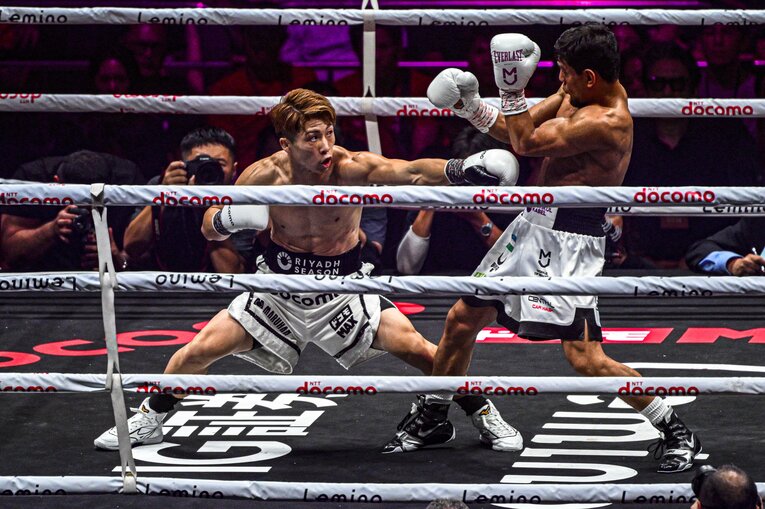 井上尚弥vs.ムロジョン・アフマダリエフ。9月14日、IGアリーナ　©Takuya Sugiyama