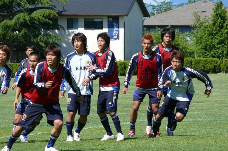 2007年U-20日本代表 ／ photograph by Takahito Ando