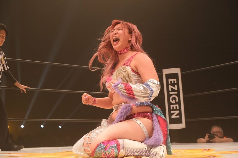 マリーゴールドの人気女子レスラー・後藤智香　©Norihiro Hashimoto