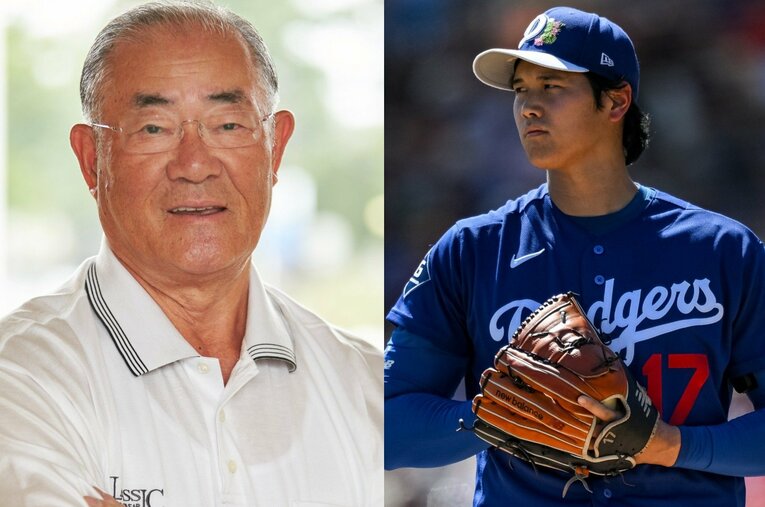 現役引退後は野球評論家としても活躍した張本勲さん。大谷翔平選手の二刀流にも当初は厳しい言葉をかけていたが…？ ／ photograph by BUNGEISHUNJU