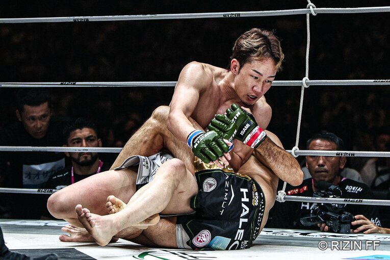 『超RIZIN.4』朝倉未来vs.クレベル・コイケ　©RIZIN FF