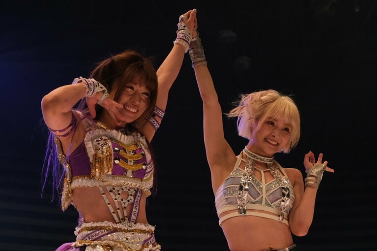 タッグを組んだ2人　©Norihiro Hashimoto