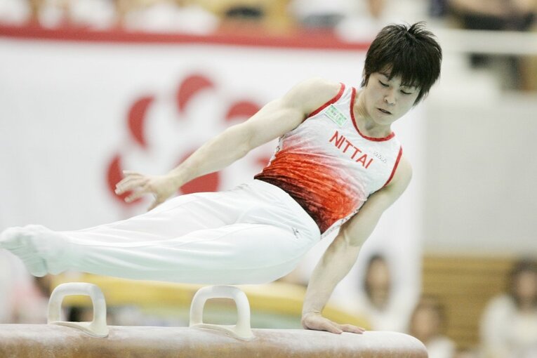 内村航平 ／ photograph by Sports Graphic Number