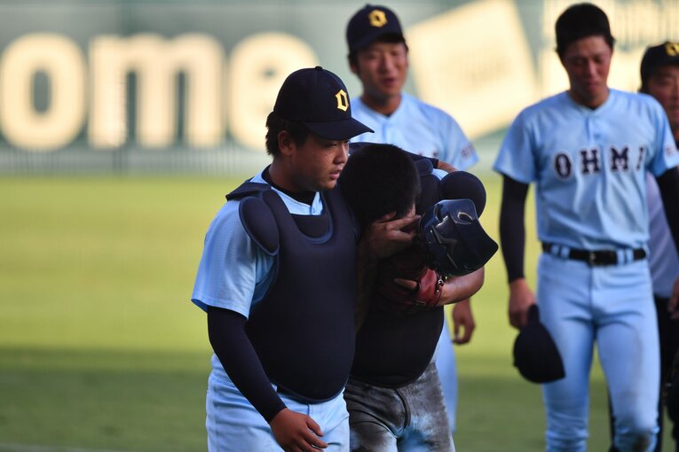 【コマ送りで見る】第100回大会、語り継がれる甲子園の名場面「９回無死満塁から２ランスクイズの決定的瞬間を振り返る　©Hideki Sugiyama